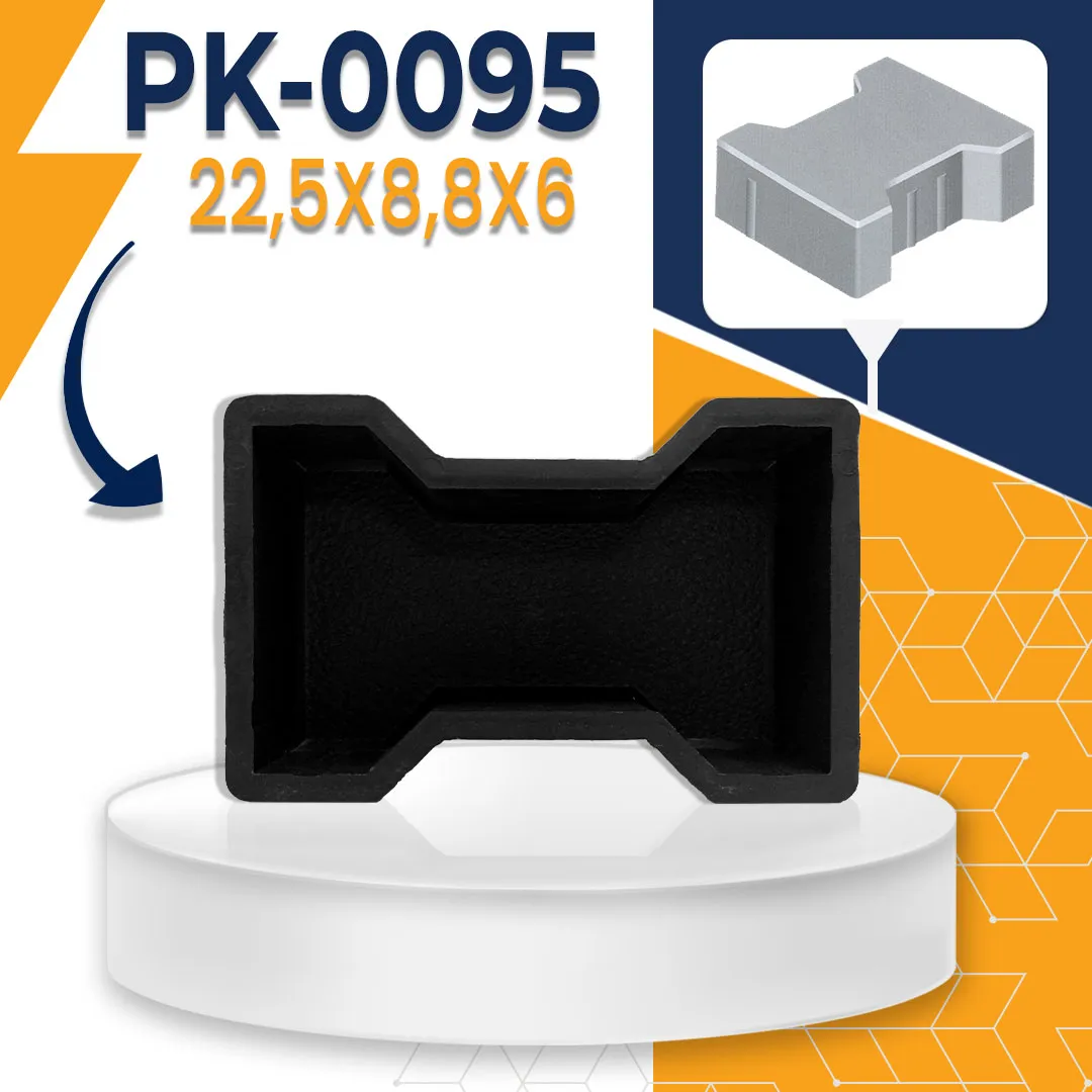 Paving Block Plastic Mould awl PK-0095