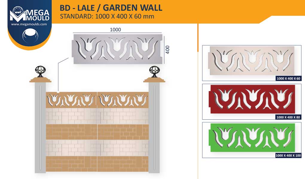 Garden Wall Mould BD-Lale