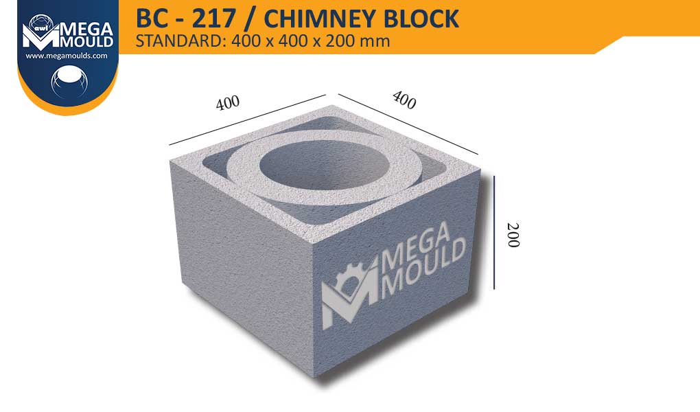 Chimney Block Mould BC-217