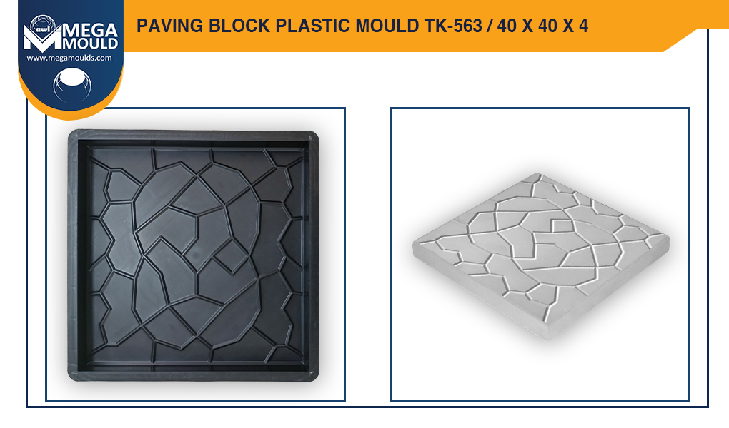 Paving Block Plastic Mould awl TK-563