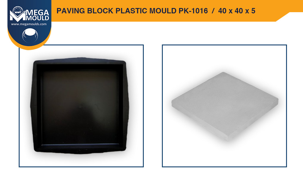 Paving Block Plastic Mould awl PK-1016