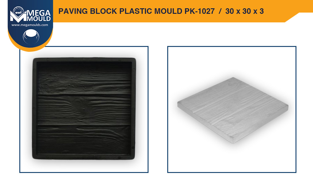 Paving Block Plastic Mould awl PK-1027