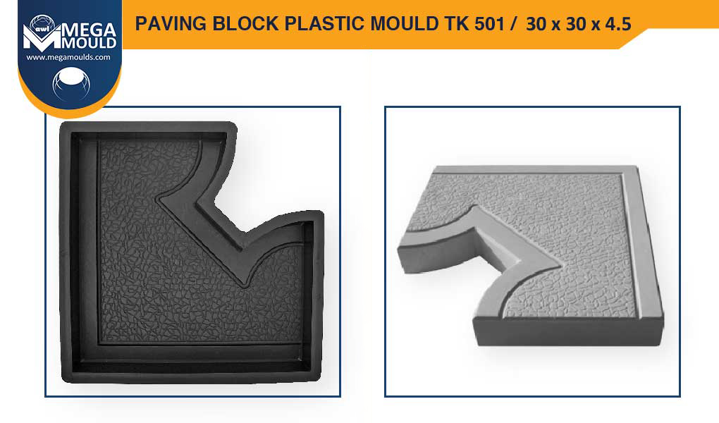 Paving Block Plastic Mould awl TK-501