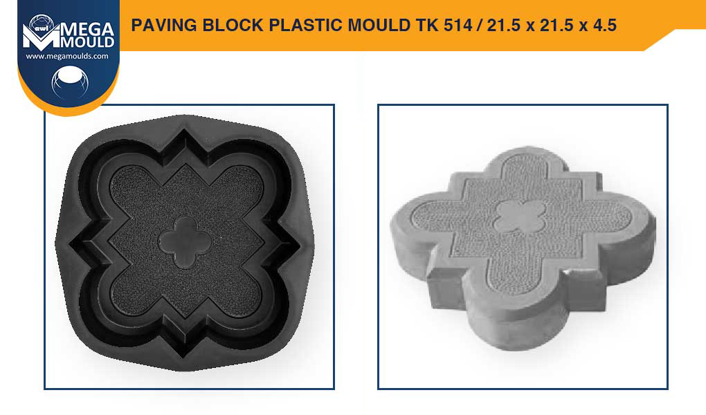 Paving Block Plastic Mould awl TK-514