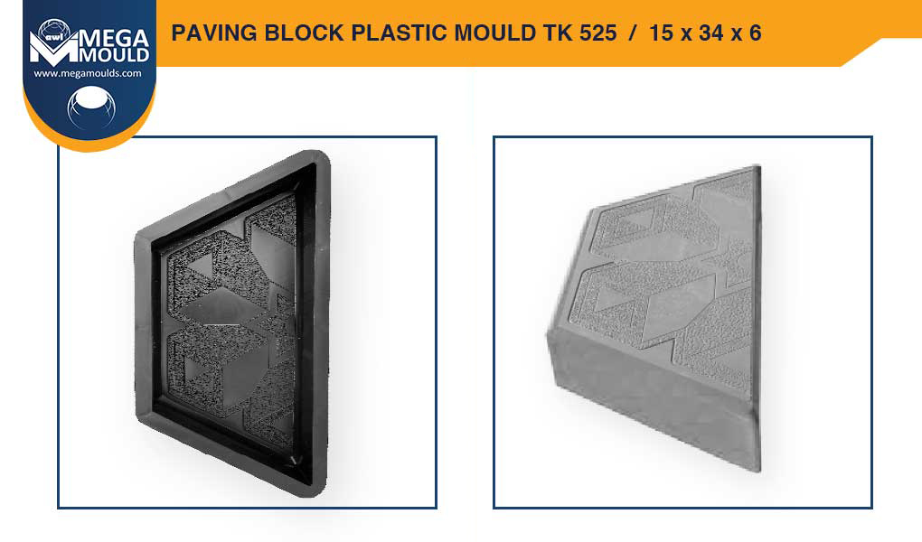 Paving Block Plastic Mould awl TK-525