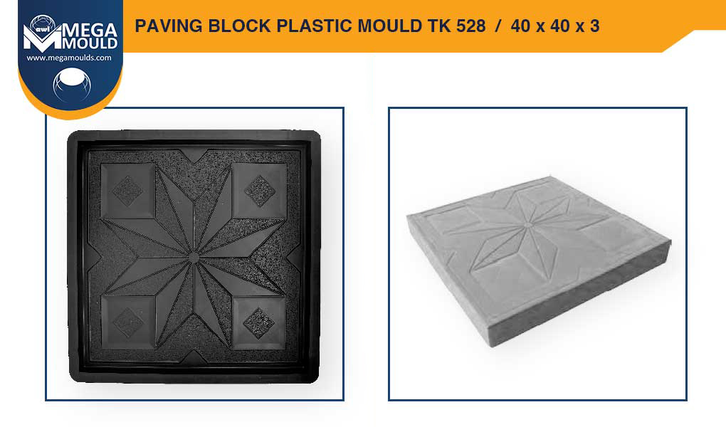 Paving Block Plastic Mould awl TK-528