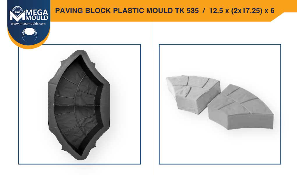 Paving Block Plastic Mould awl TK-535