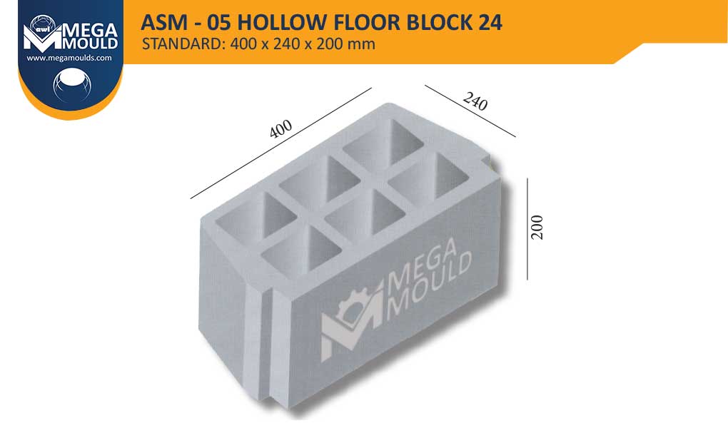 Hollow Floor Block Mould ASM-05