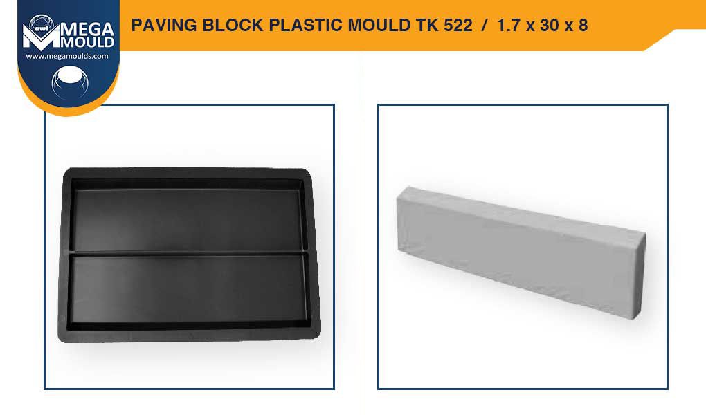 Paving Block Plastic Mould awl TK-522