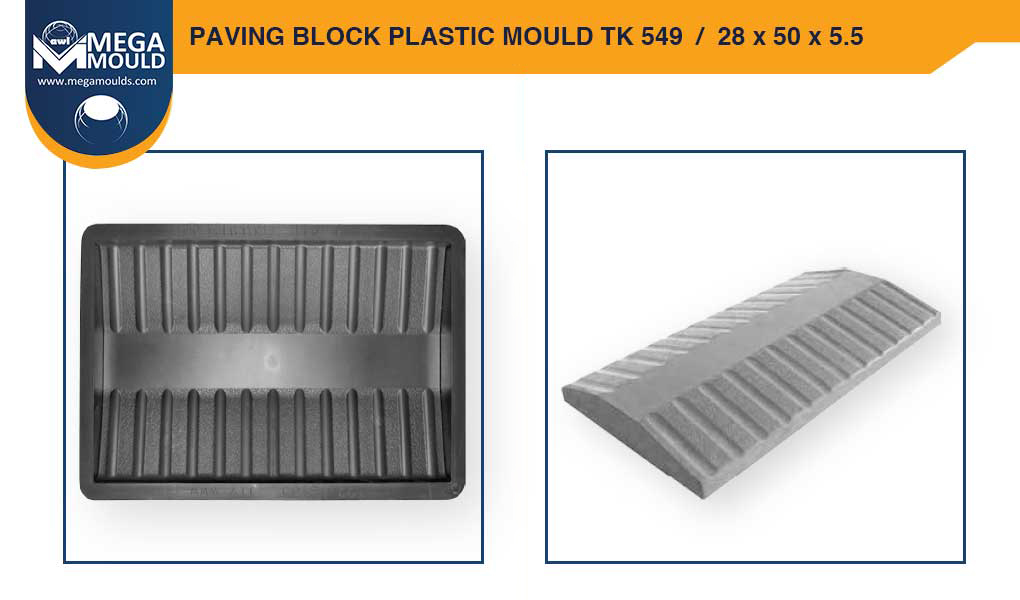 Paving Block Plastic Mould awl TK-549