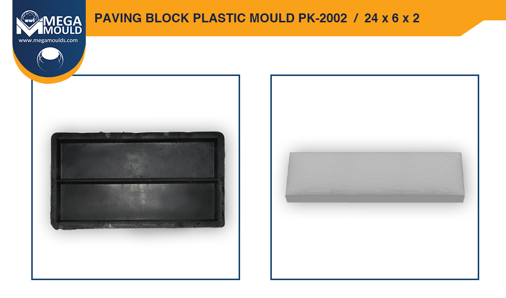 Paving Block Plastic Mould awl PK-2002