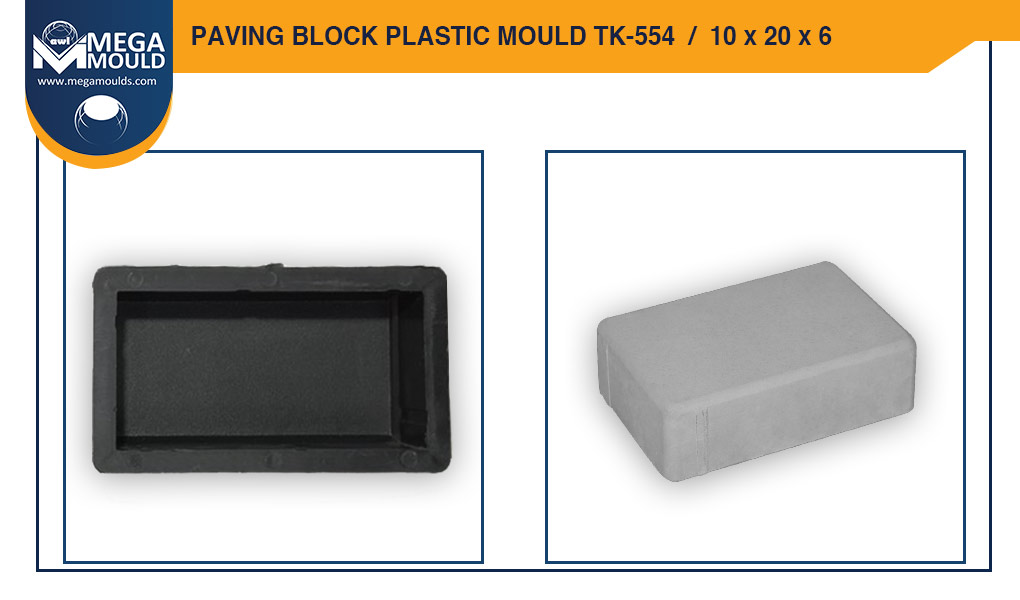 Paving Block Plastic Mould awl TK-554