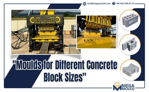 Moulds for Different Concrete Block Sizes