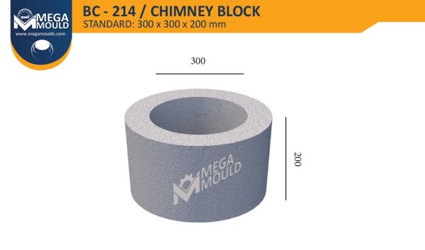 Chimney Block Mould BC-214