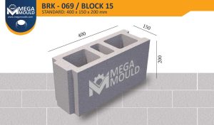 Concrete Block mould and sizes