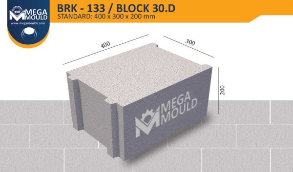 Concrete Block Mould BRK-133